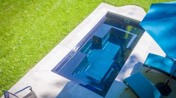 Overhead Geometric Pool